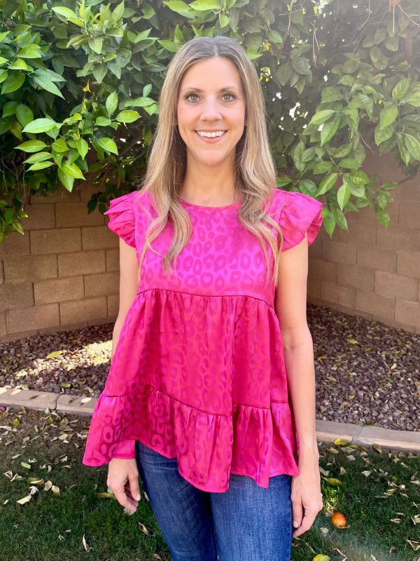 Pretty In Pink Sleeveless Top