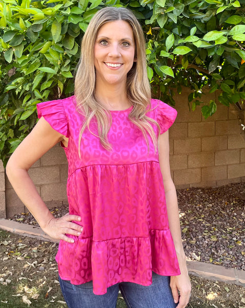 Pretty In Pink Sleeveless Top