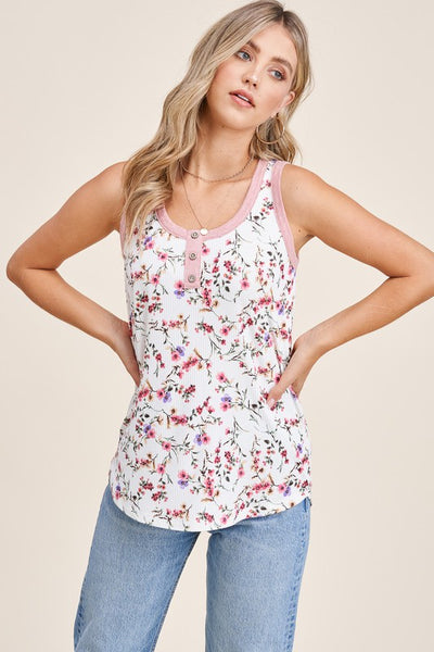 Spring In Bloom Tank Top