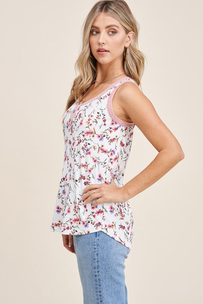 Spring In Bloom Tank Top